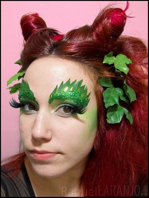 PoisonivyMakeupHalloweenKostümtutorials