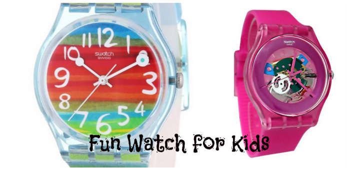 Swatch ժամացույց աղջիկների համար: