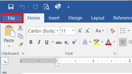 كيفية إنشاء بطاقة آباء اليوم في ms word 2016