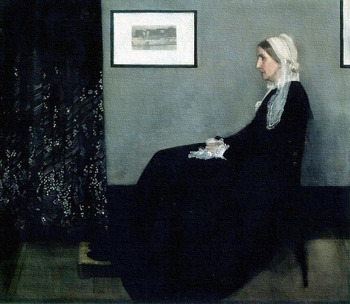 La mère de Whistler de James Whistler.