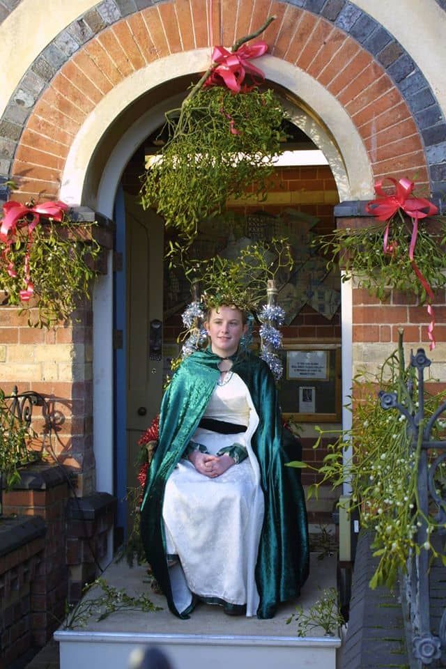 Tenbury Mistletoe Queen, 2014.