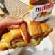 Croissant s Nutellou