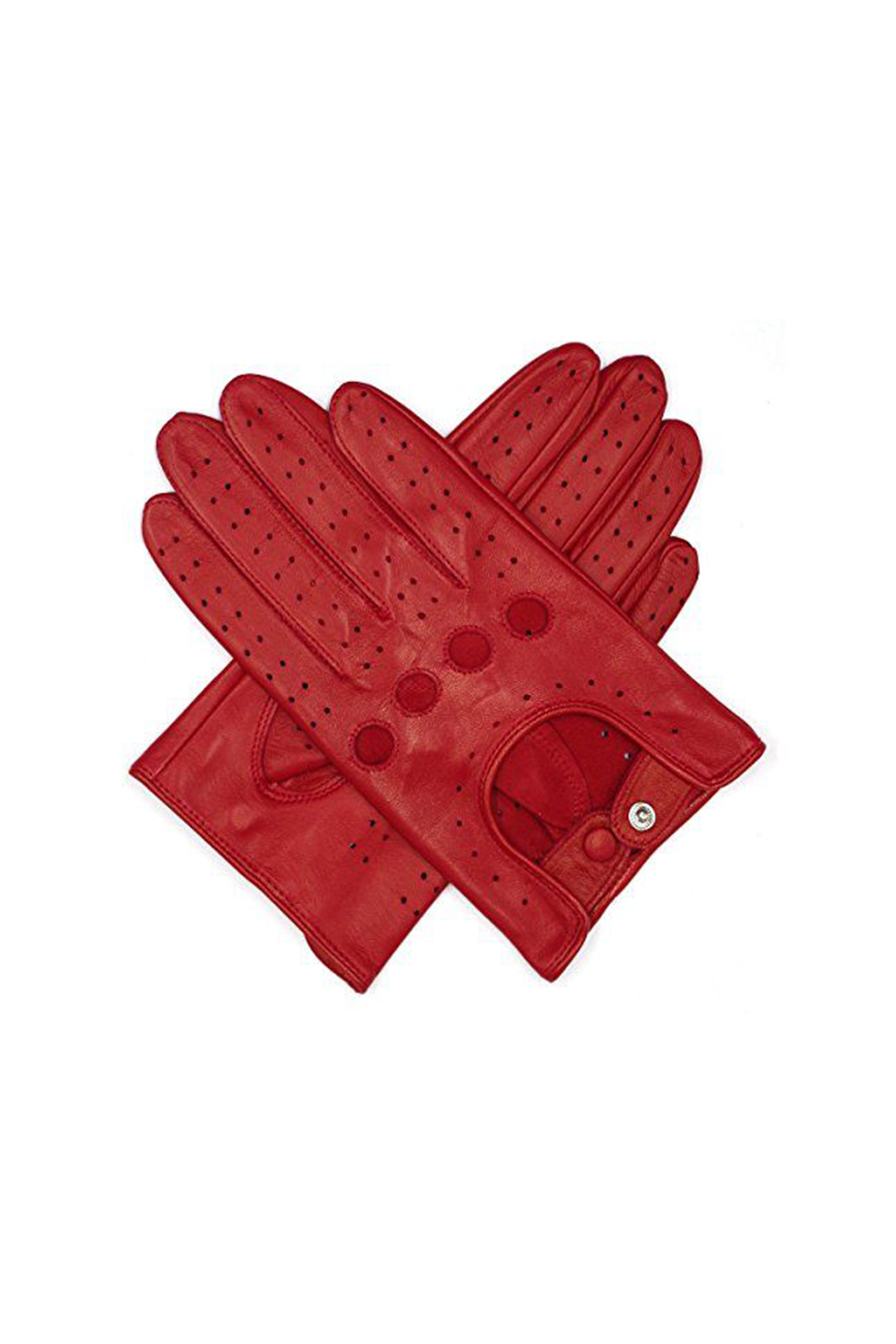 Lambskin läder körhandskar