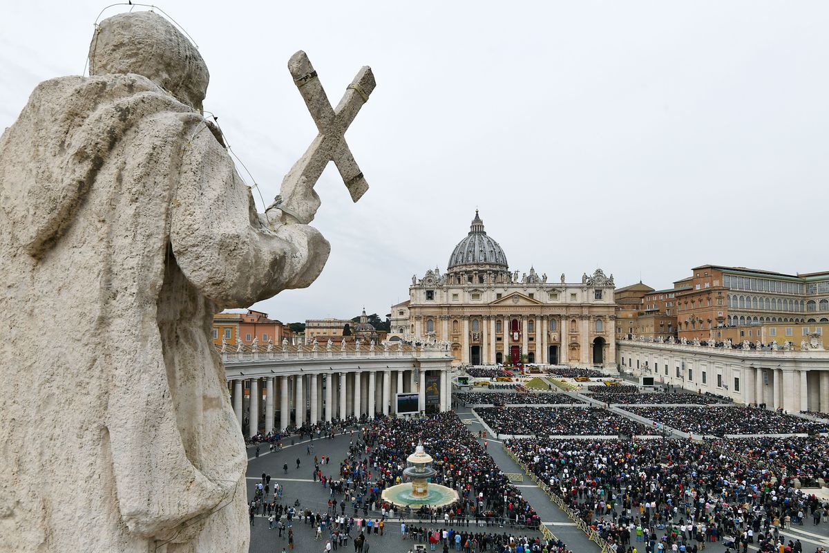 VATICAN-PAPE-PÂQUES-MASSE