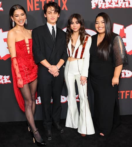   Tenzing Norgay Trainor avec Keyla Monterroso Mejia, Ciara Riley Wilson et Bryana Salaz