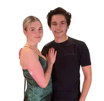   Ajay Friese a barátjával