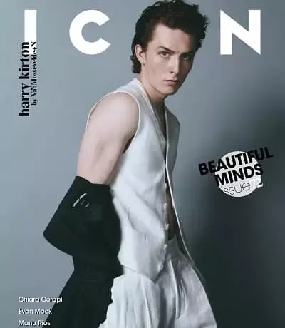   Harry Kirton ในนิตยสาร Beautiful Minds