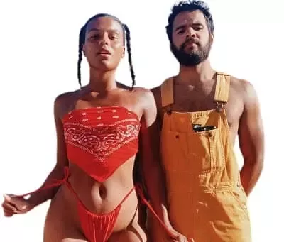   Jacob Scipion avec sa petite amie Liv Lovelle