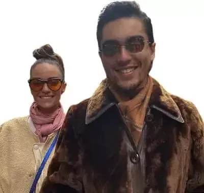   Sergio Mayer Mori met zijn vriendin Raquel Chaves