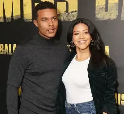   Ismael Cruz Cordova Gina Rodriguezin kanssa