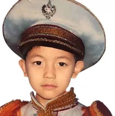   Park Solomon en la infancia