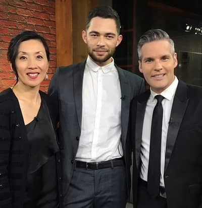   Vinnie Bennett mit Kyle Christie und Tiff