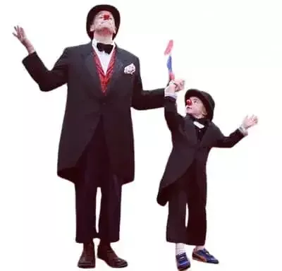   Maxwell Jenkins con il padre Jeff Jenkins