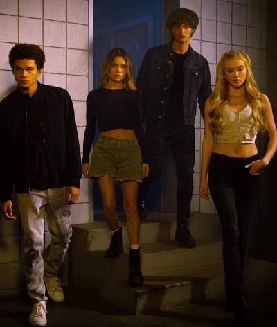   Tyler Lawrence Grey con Armani Jackson, Bella Shepard, Chloe Rose Robertson