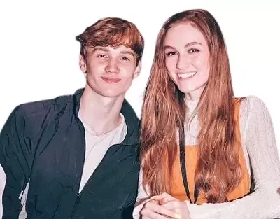   Matt Lintz con sua sorella Madison Lintz