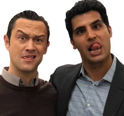   Babak Tafti met Joseph Gordon-Levitt