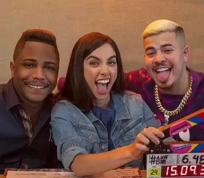   MC Jottapê avec Bruna Mascarenhas et Christian Malheiros