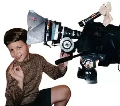   Kevin Dias v otroštvu