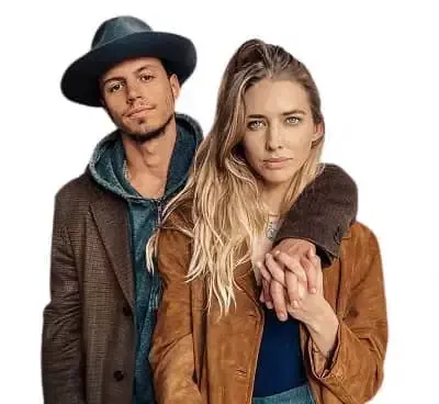   Kevin Dias z ženo Margot Milani