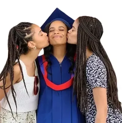   Nesta Cooper cu surorile ei Sarah și Elisha Cooper