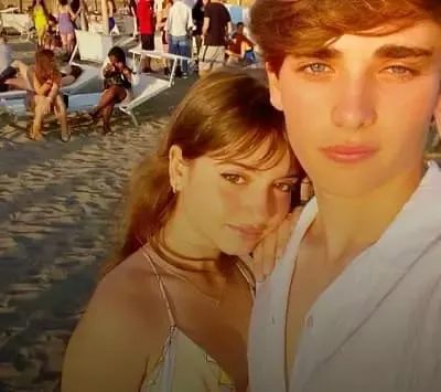   Flavia Leone con Andrea Arru