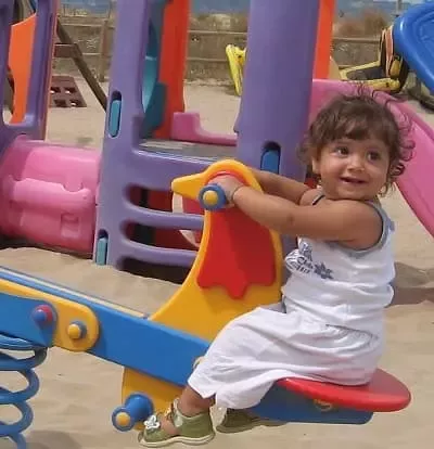   Immagine dell'infanzia di Flavia Leone