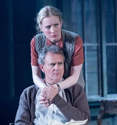   Alice Orr-Ewing con Hugh Bonneville in Un nemico del popolo
