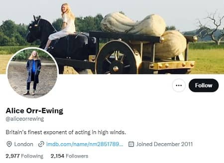   Gestione Twitter di Alice Orr Ewing