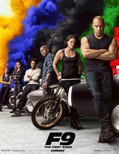   F9 Плакат The Fast Saga Элла Уокер