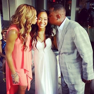   Jasmin Page Lawrence apjával Martin Lawrence és anyja Patricia Southall