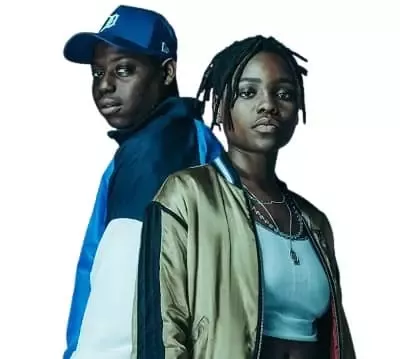   Tracy Gotoas mit Bakary Diombera