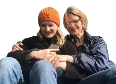   Phia Saban z matką Penny Boreham Saban
