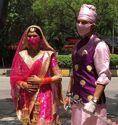   Bröllopsbilder Manish Raisinghan Sangeeta Chauhan