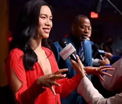   Regina Ting Chen a Stranger Things világpremierje után