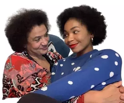   Bethany Antonia z matką Melanie Antonia