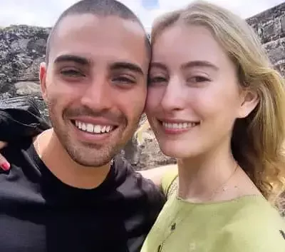   Olivia Macklin avec son petit ami Benjamin Levy Aguilar