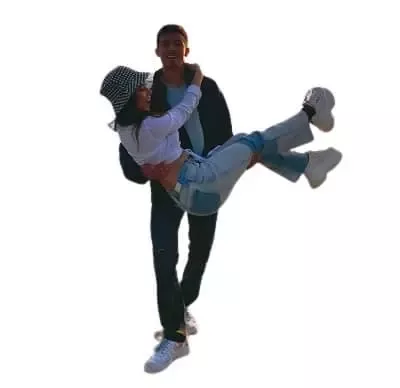   Giselle Torres avec son frère Richie Torres