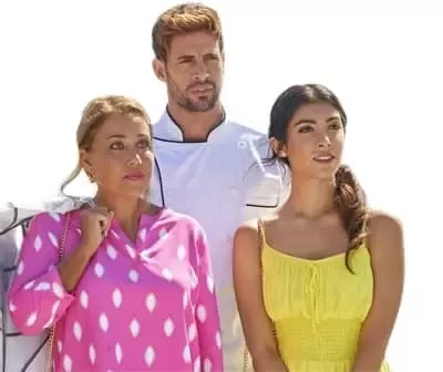   Giselle Torres avec Jessica Pacheco et William Levy