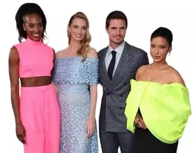   Zainab Johnson avec le casting de Upload