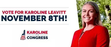   Glasujte za Karoline Leavitt 8. novembra