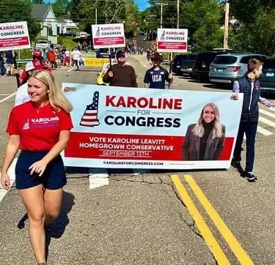   Karoline Leavitt ni na volitvah
