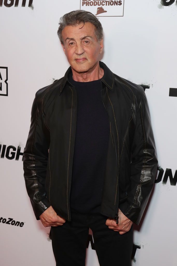 Beverly Hills, Kalifornia, november 21, Sylvester Stallone részt vesz egy este Joshua vs Ruiz premierjén az írók céh színházában, 2019. november 21-én, Beverly Hills, Kalifornia. fotó: Leon bennettgetty images