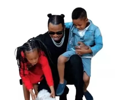   Tiffah, il figlio di Diamond Platnumz, la figlia di Nillan