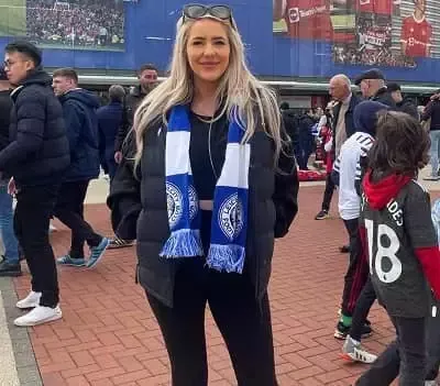   Bonnie Brown per Leicester City FC rungtynes