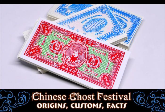 Helvetin rahaa polttamiseen Chinese Ghost Festivalin aikana.