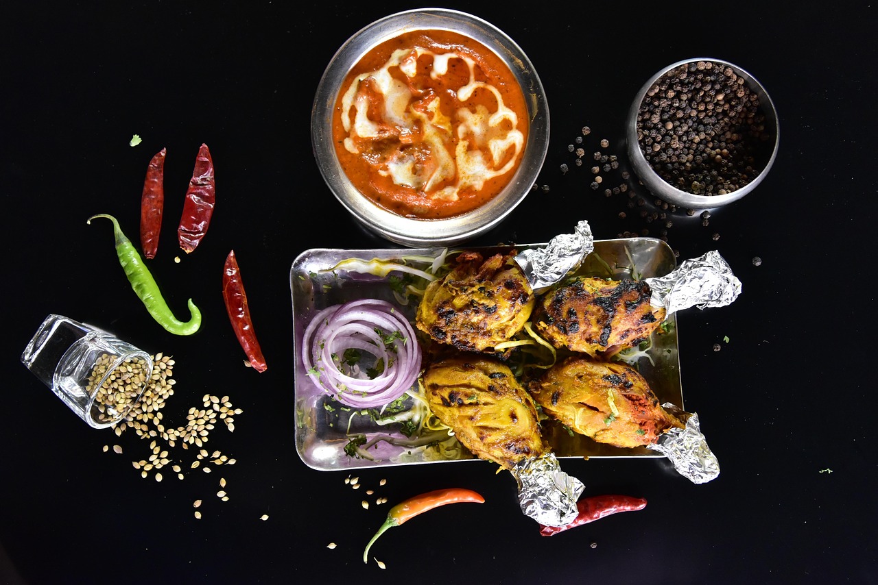 Receta de pollo al curry con arroz cremoso y sabroso