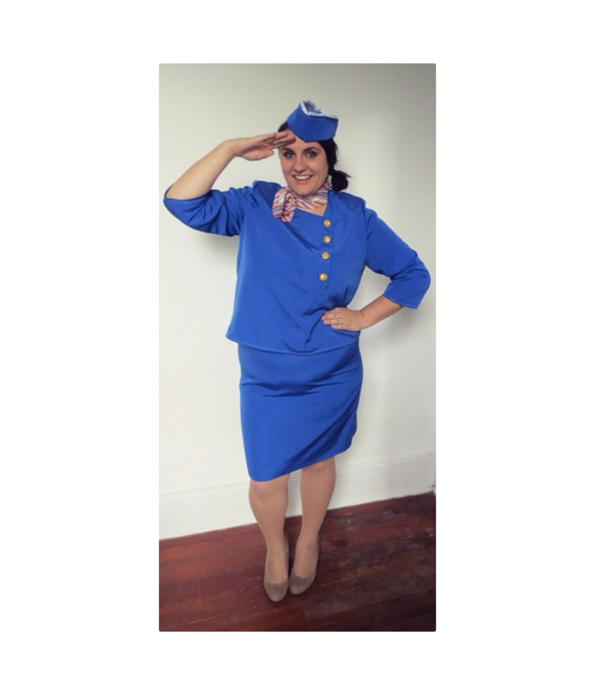 retro flygvärdinna
